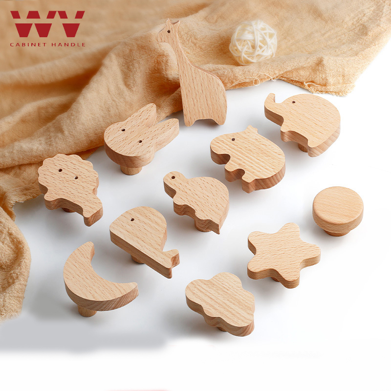 Furniture Hardware Drawer Pulls - WV drewniane klamki do drzwi urocze