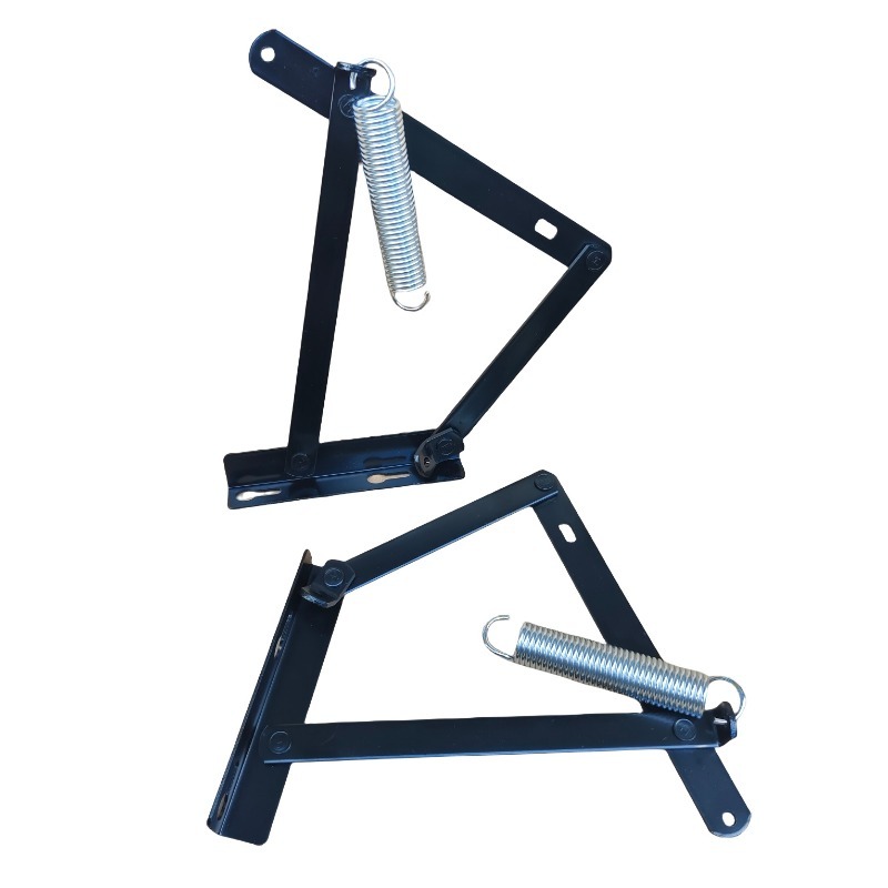 Furniture Hardware For Bed - Zawias sprężynowy trójkątny, prosty zawias do