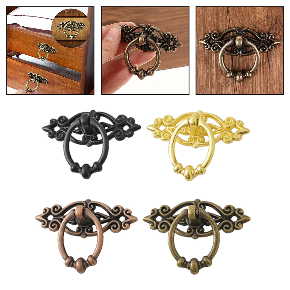 Furniture Hardware Kit - 5 SZT. Retro Uchwyty ze Stopu