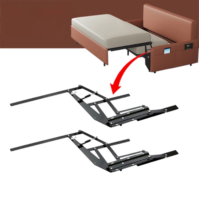 Furniture Hardware For Bed - Wielofunkcyjna trójdzielna rozkładana rama sofy, ukryte