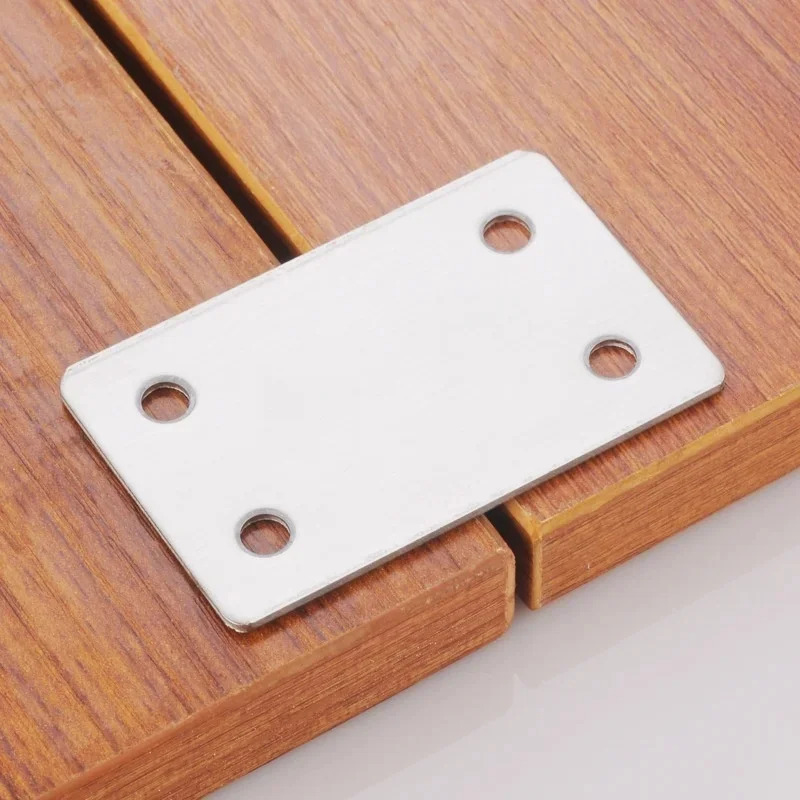 Furniture Joinery Hardware - 10 szt. Zestaw płaskich kątowników ze