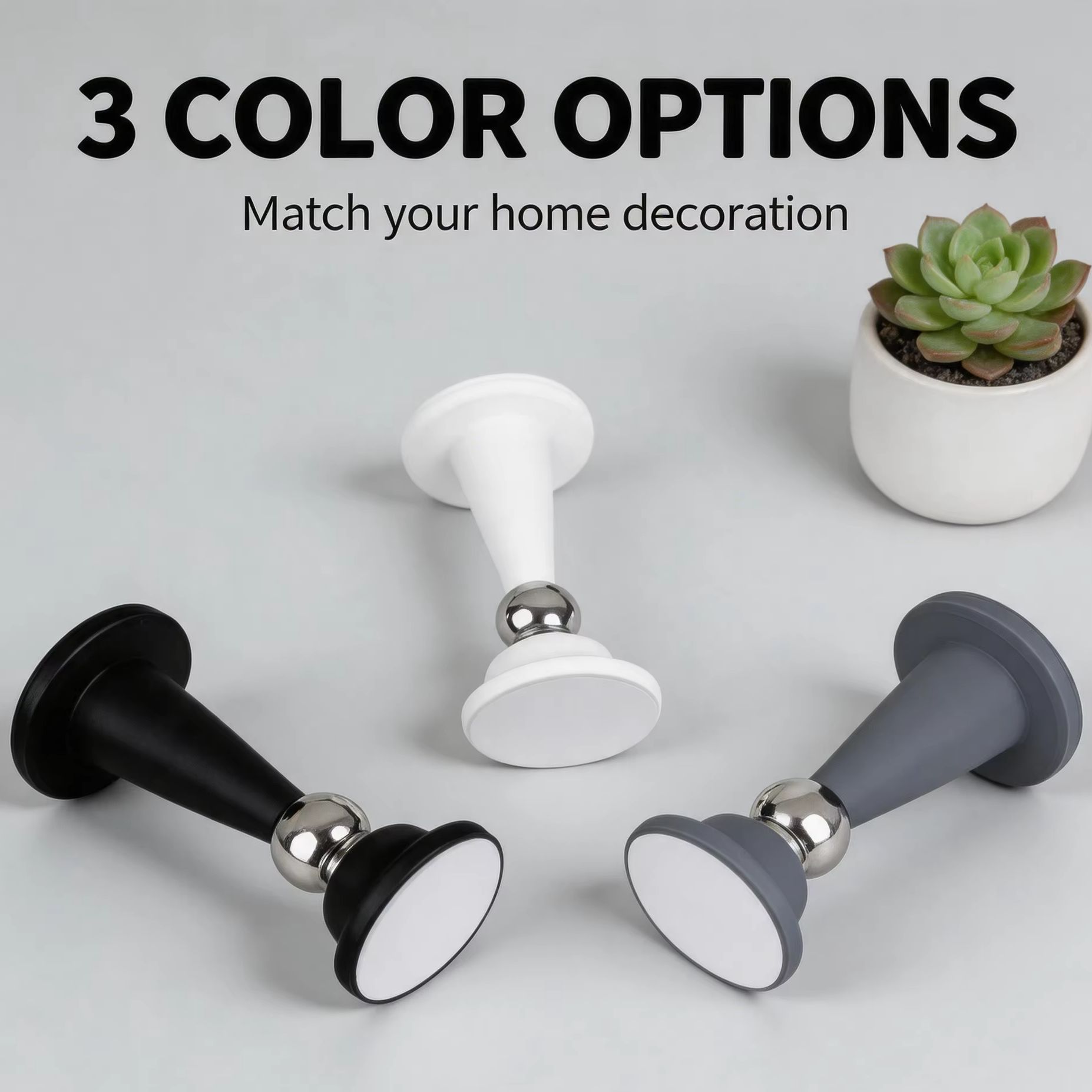 Furniture Hardware Kit - Silikonowy odbojnik do drzwi bez wiercenia
