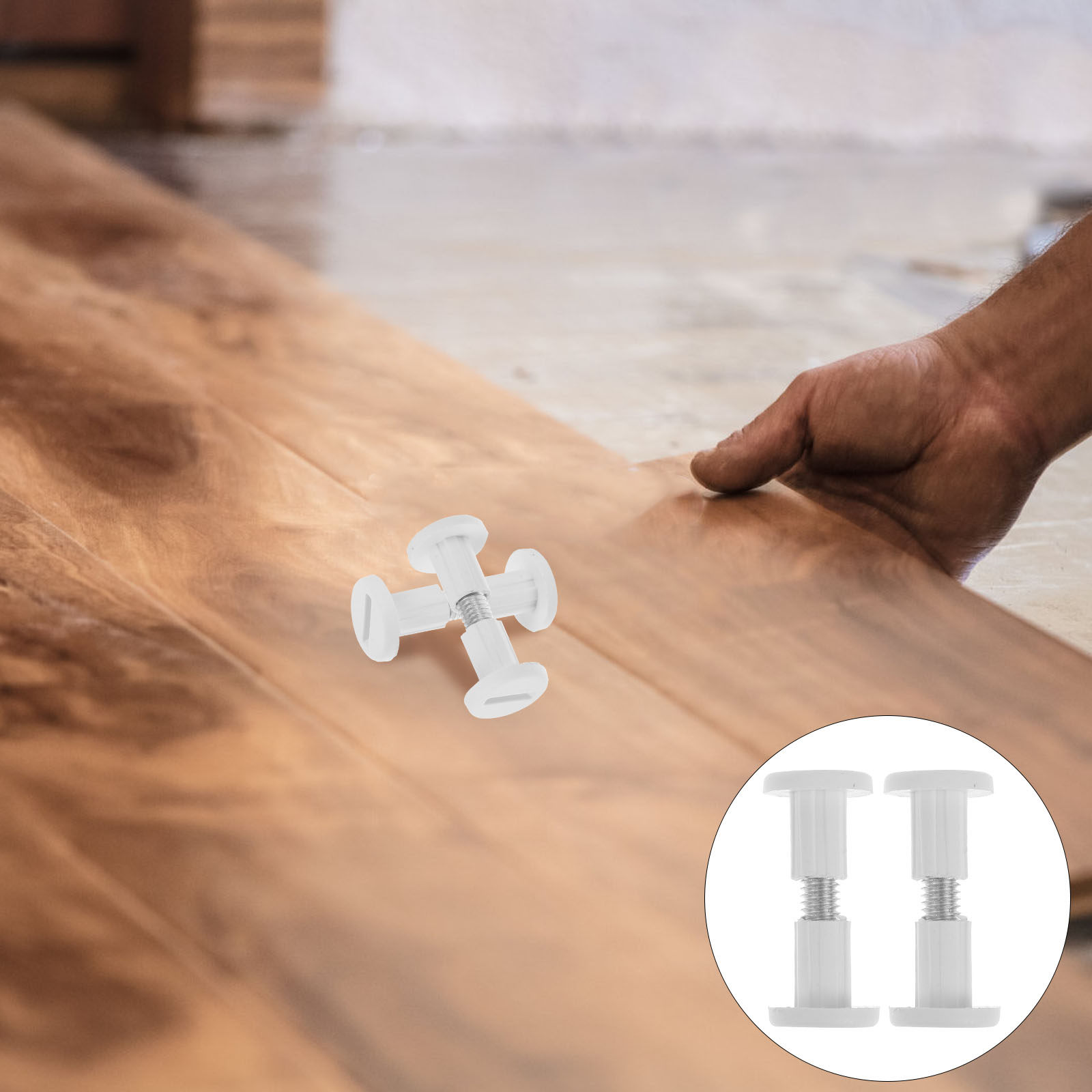 Furniture Joining Hardware - 50 szt. Zestaw łączników do płyt