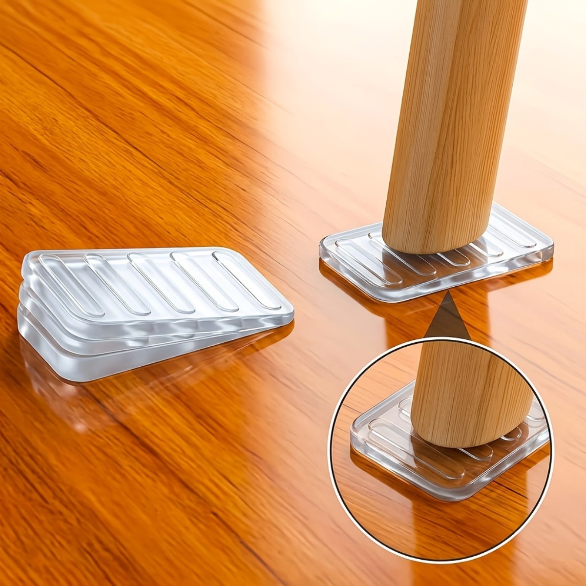 Furniture Hardware Feet - 8 szt. regulowanych podkładek równoważących do