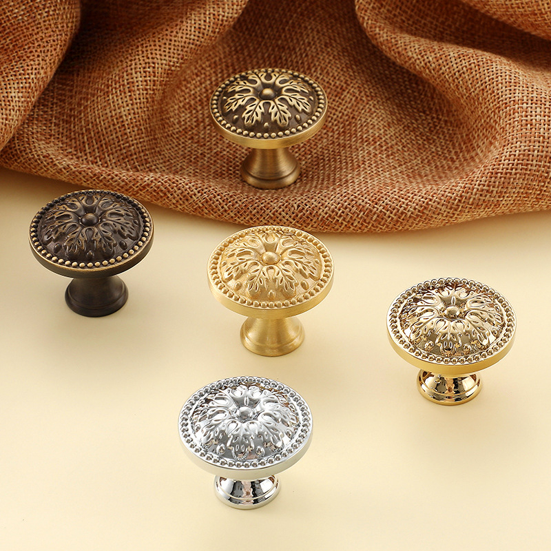 1 szt. Satynowe mosiężne uchwy – Furniture Hardware Drawer Pulls recenzja i cena
