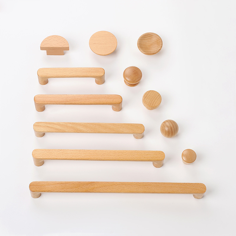 Nordyckie drewniane uchwyty do – Furniture Hardware Drawer Pulls recenzja i cena