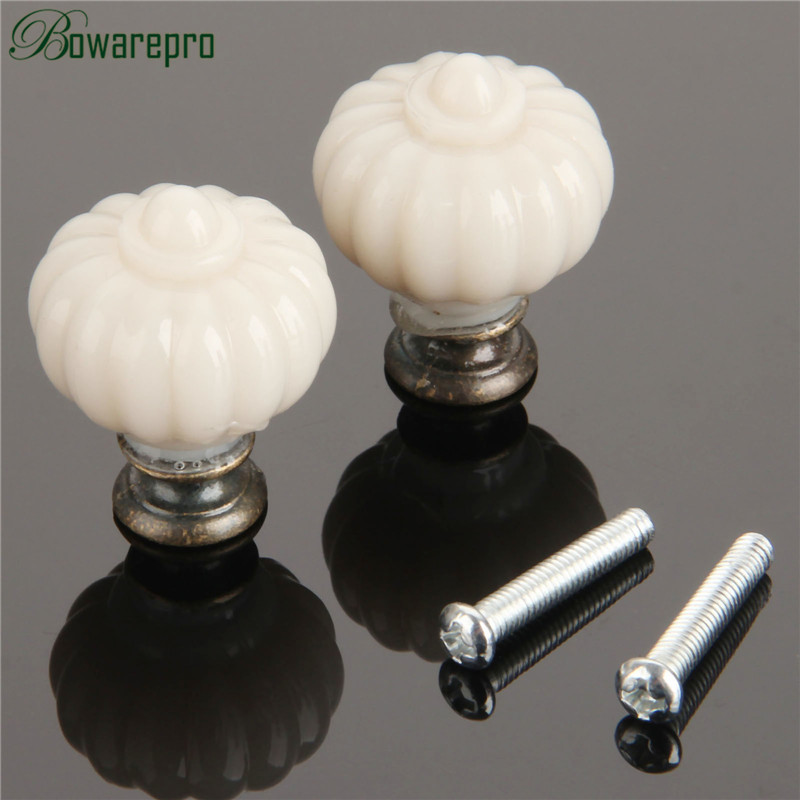 1Pc akrylowe kość słoniowa dyn – Furniture Hardware Drawer Pulls recenzja i cena