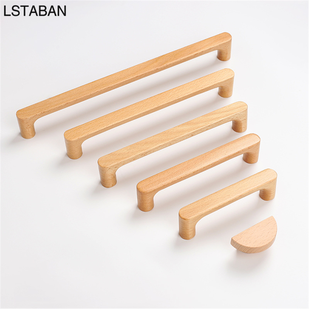 Nordic drewniane uchwyty do sz – Furniture Hardware Drawer Pulls recenzja i cena