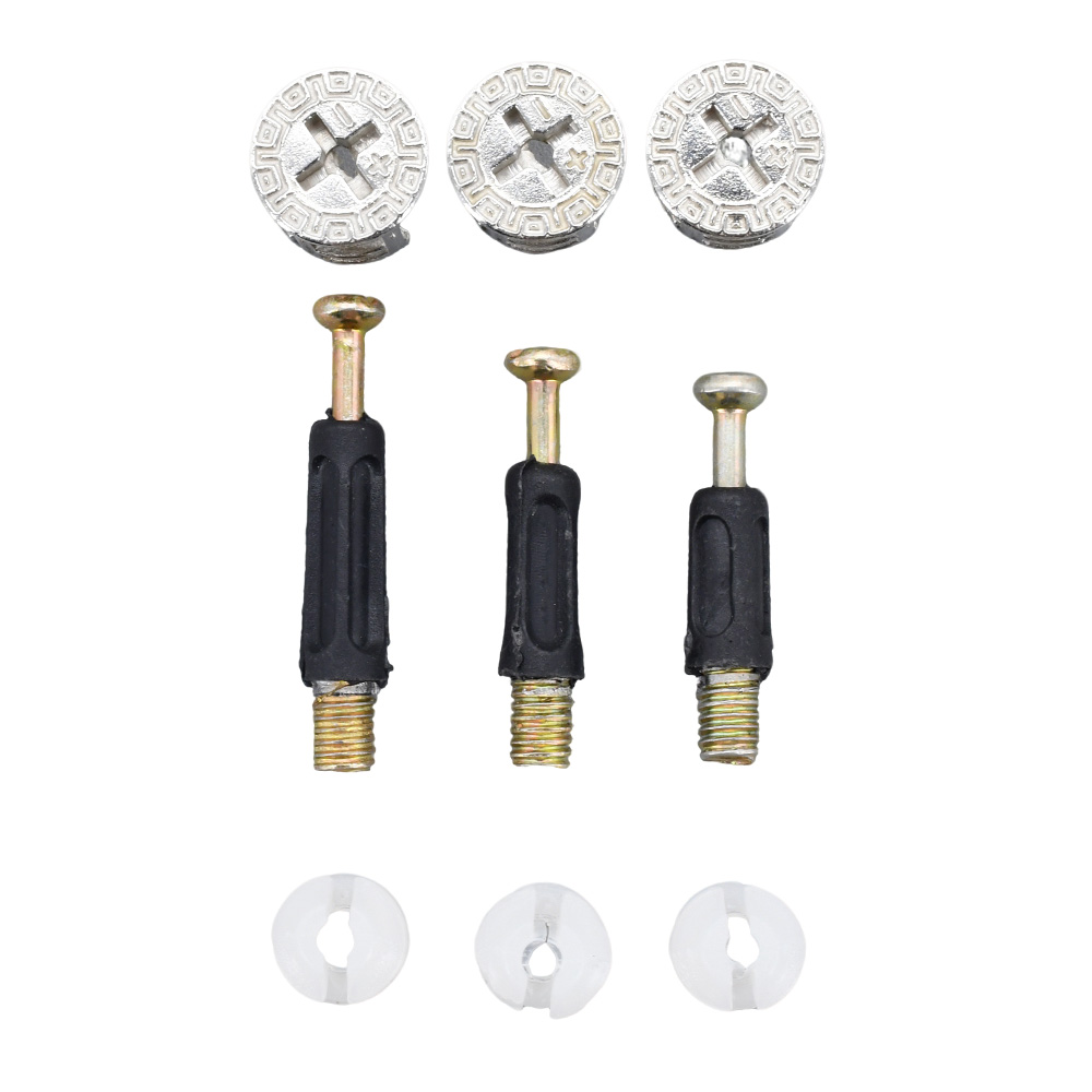 50/100 szt. Złączki meblowe 3  – Furniture Joinery Hardware recenzja i cena