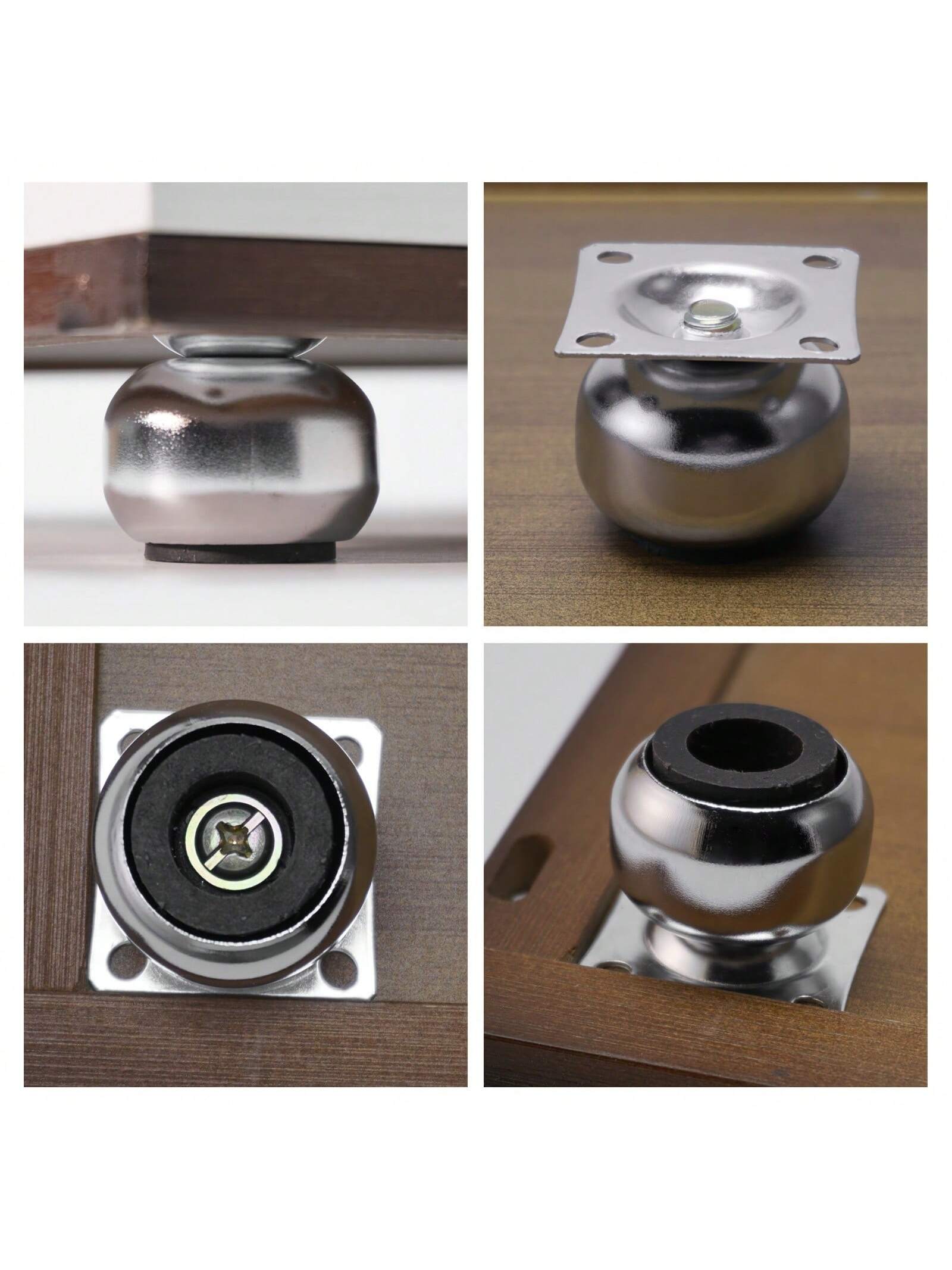 [4 sztuki metalowych nóżek do  – Furniture Leg Set recenzja i cena