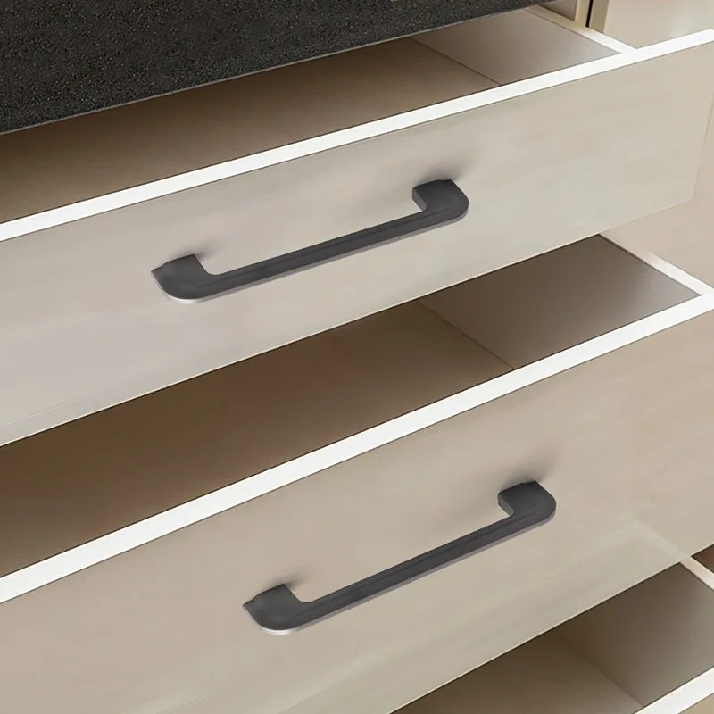 Czarny Przedłużony Uchwyt do D – Quality Furniture Hardware recenzja i cena