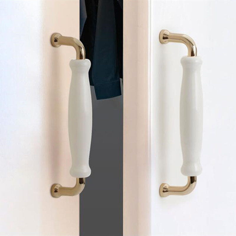 Białe ceramiczne uchwyty do dr – Furniture Hardware Drawer Pulls recenzja i cena