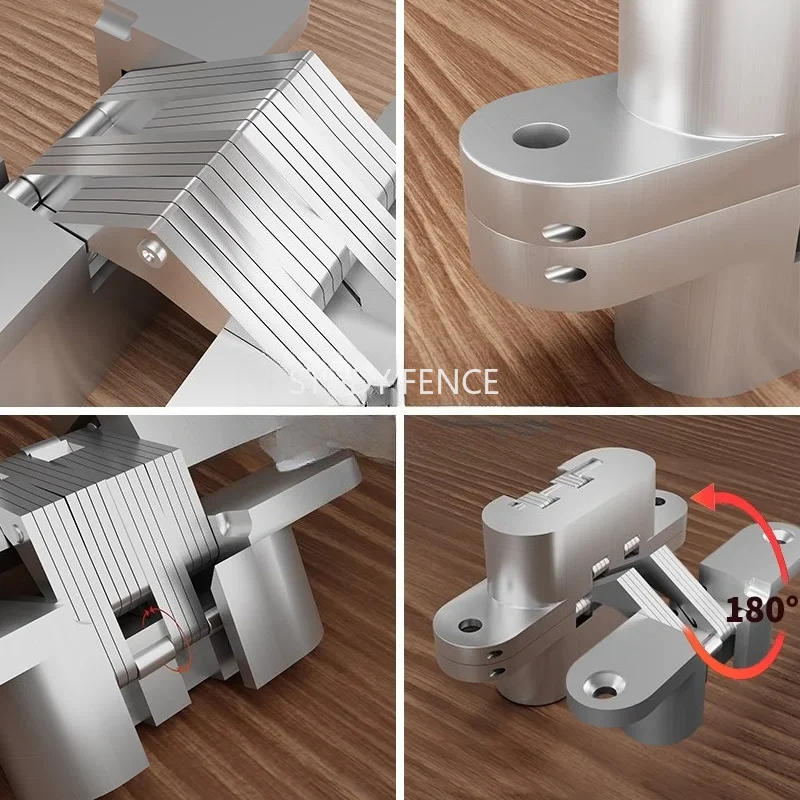 2 SZT. Metalowe Ukryte Zawiasy – Used Furniture Hardware recenzja i cena