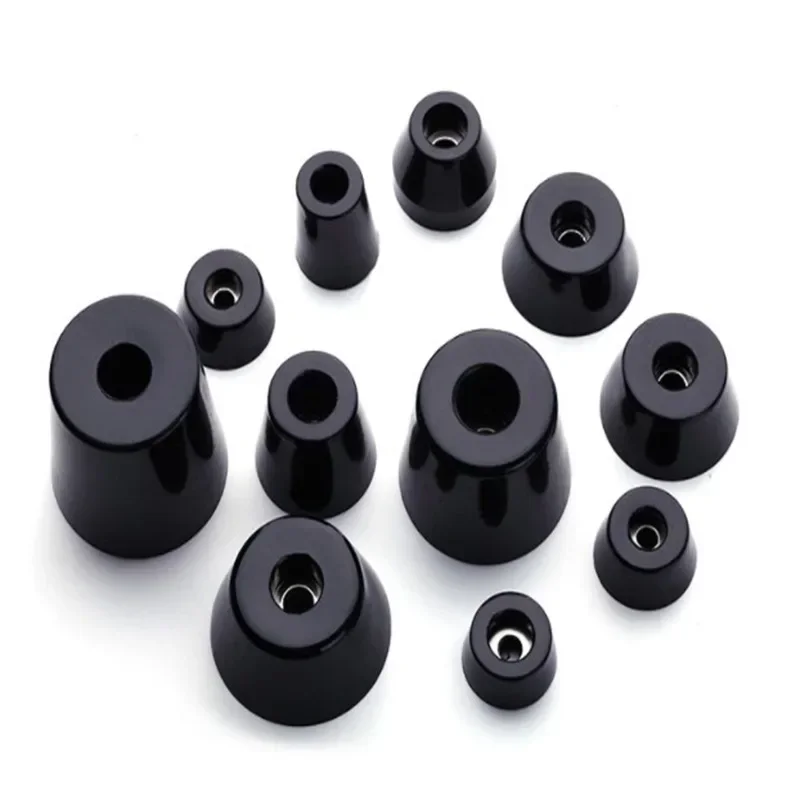 8 sztuk czarne gumowe nóżki kr – Furniture Hardware Feet recenzja i cena