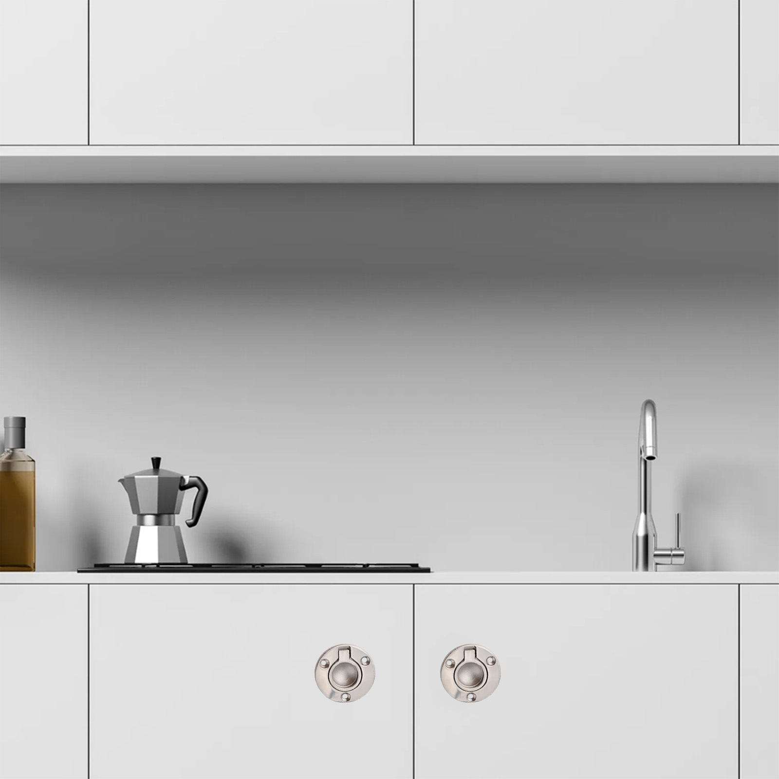 2 szt. Pierścieniowe uchwyty w – Furniture Hardware Drawer Pulls recenzja i cena