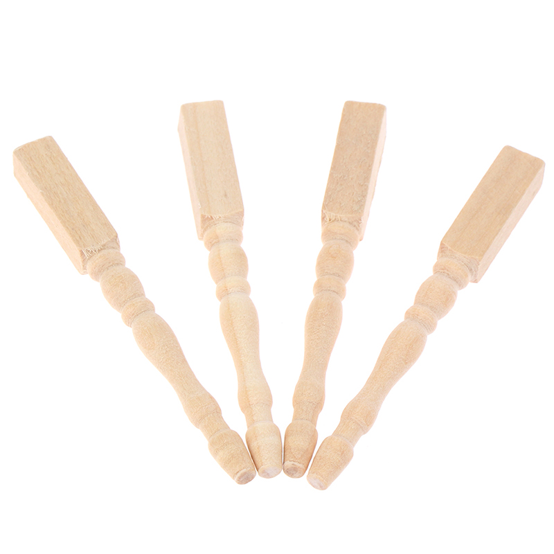 ● 4 szt./zestaw 1:12 Miniaturo – Furniture Leg Set recenzja i cena