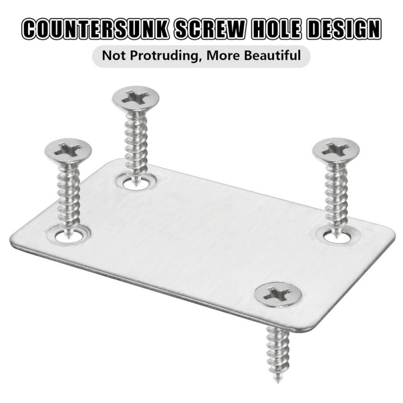 10 szt. Stalowe nierdzewne wsp – Furniture Joinery Hardware recenzja i cena