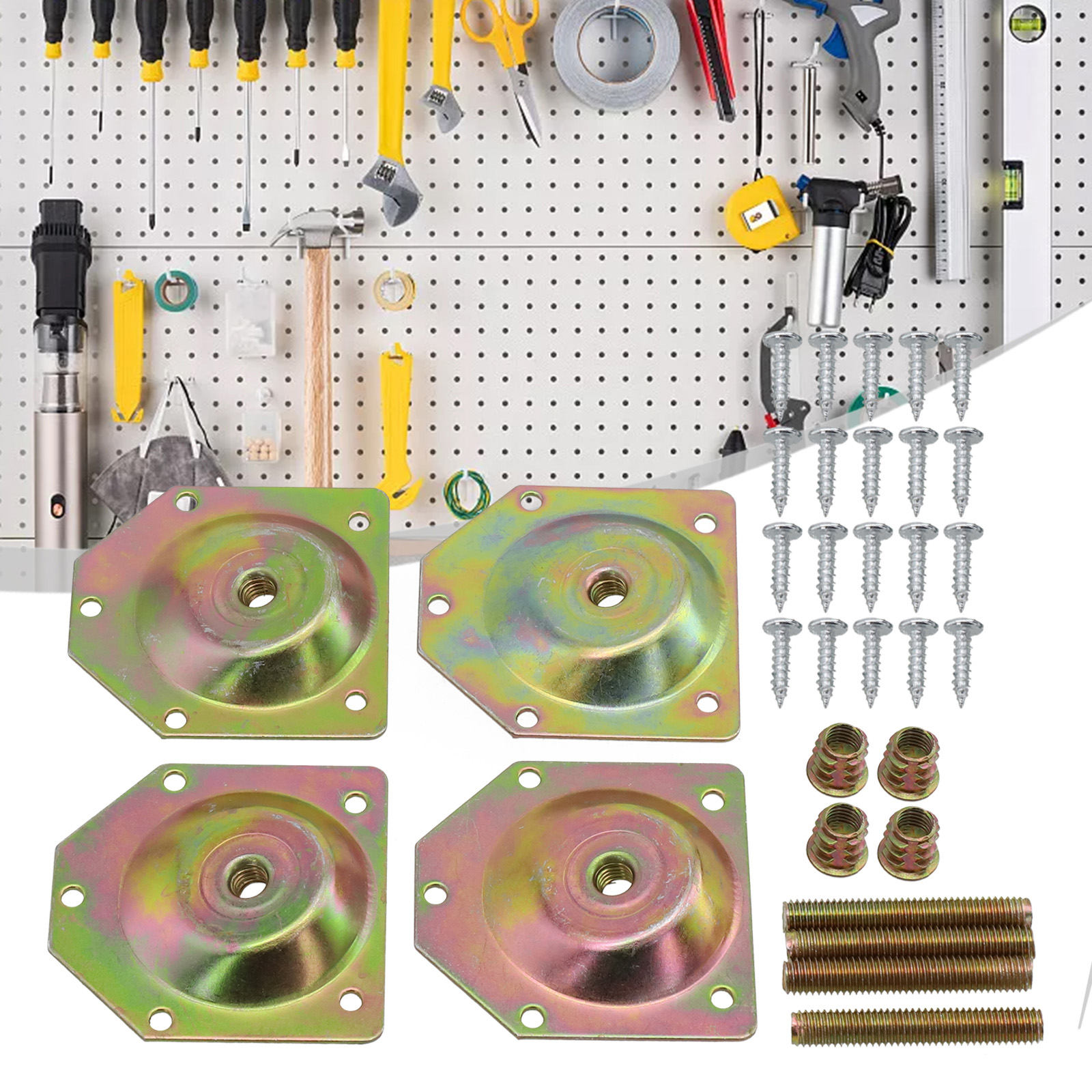 4 szt. Kątowe nogi drewniane w – Furniture Leg Set recenzja i cena