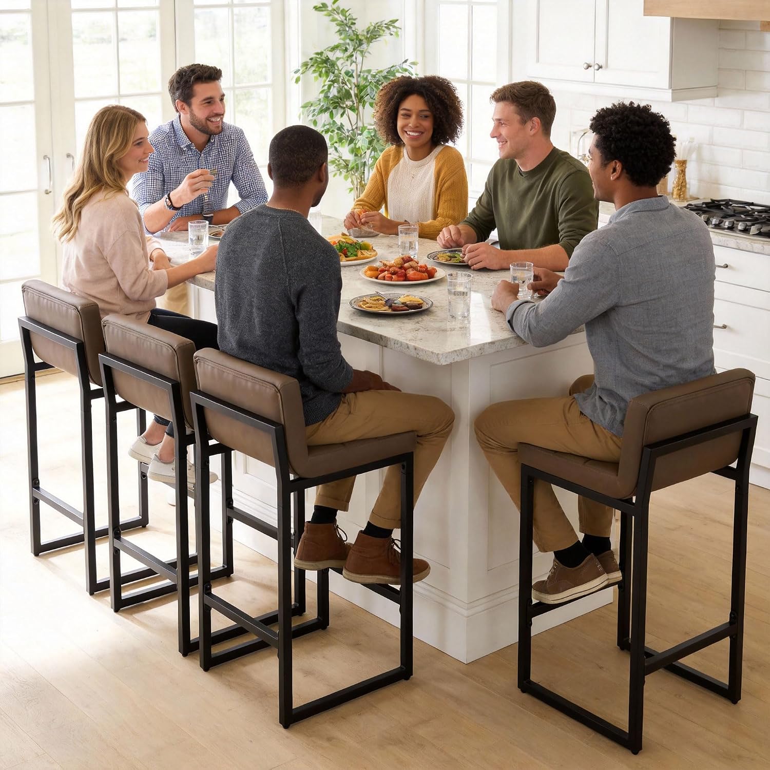 Zestaw 4 stołków barowych o wy – Furniture Leg Set recenzja i cena